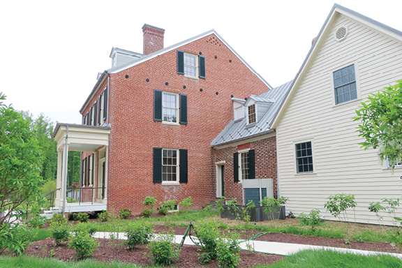 Woodlawn House from the side